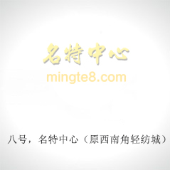 八號，名特中心（原西南角輕紡城）